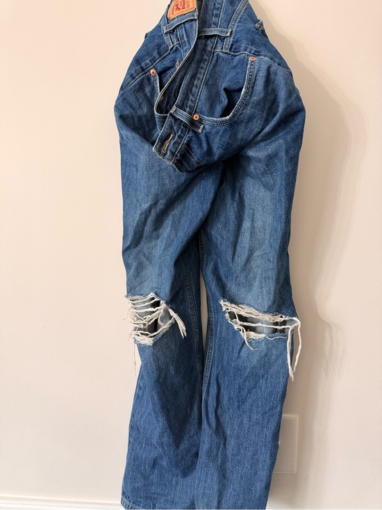 Levi's Other - Levi's Blue Men's Bootcut Jeans with Knee Rips
